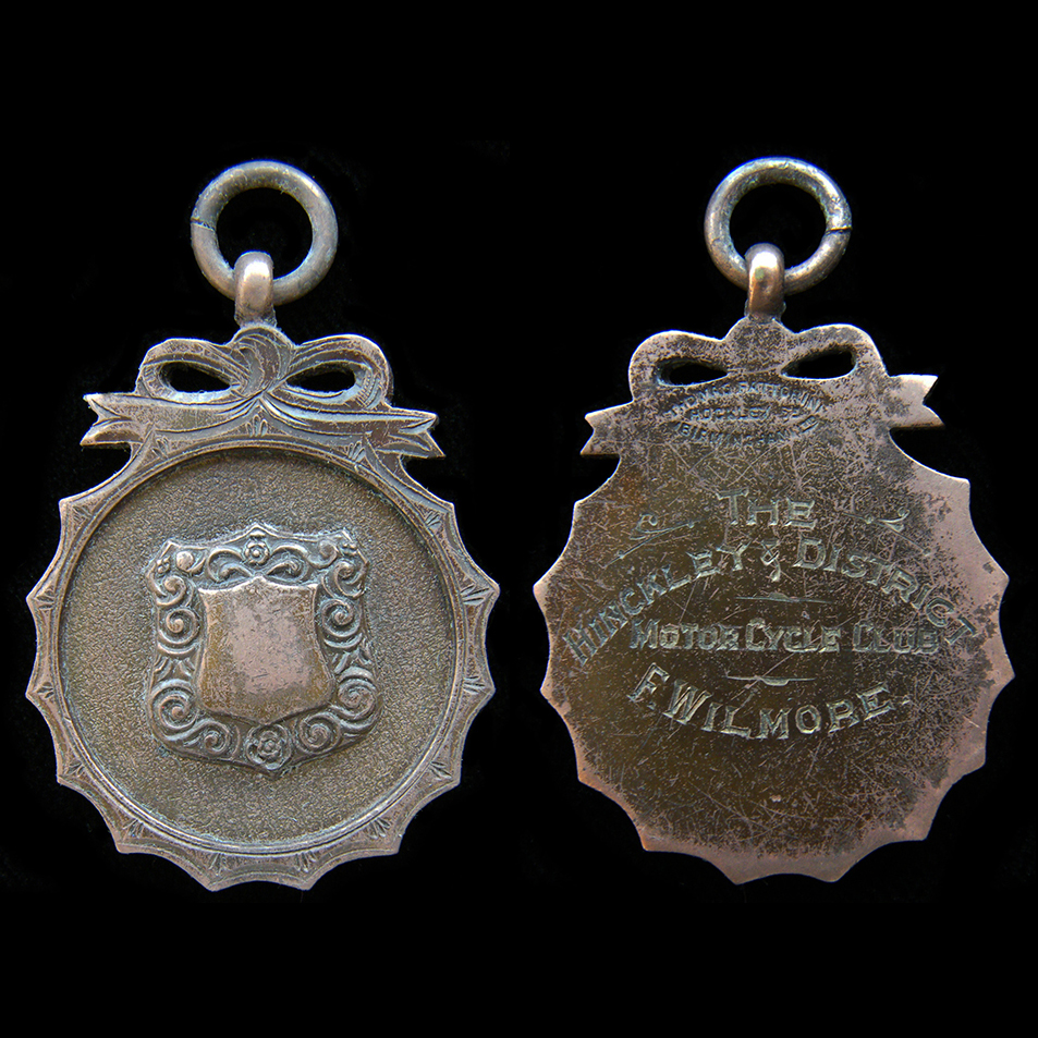 Hinckley & District Motor Cycle Club medallion